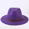 Popular European and American Classic Simple Flat-brimmed Top Hat Men's and Women's Fashionable and Elegant Versatile Jazz Hat Top Hat