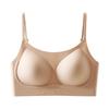 Seamless Invisible Bra: Skin Tone Thin Strap Vest for Small-Chested Women