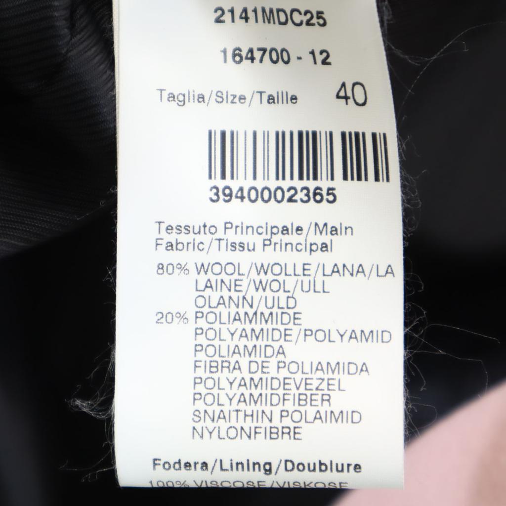 MSGM Made In Italy Chester Coat 40 Pink Women Used