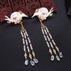Beaded Hanfu Taseel Hair Clips Pearl Chinese Style Hairpins  Female/Children