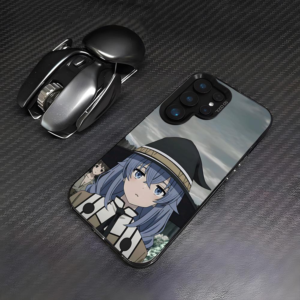 R-Roxy Mushoku Tensei Anime Phone Case For Samsung S26 S25 Plus S20 S20 Plus S22 Ultra S23 FE S21 Plus S21 Ultra Colorful Cove