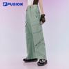 FUSION Women's Casual Cargo Pants