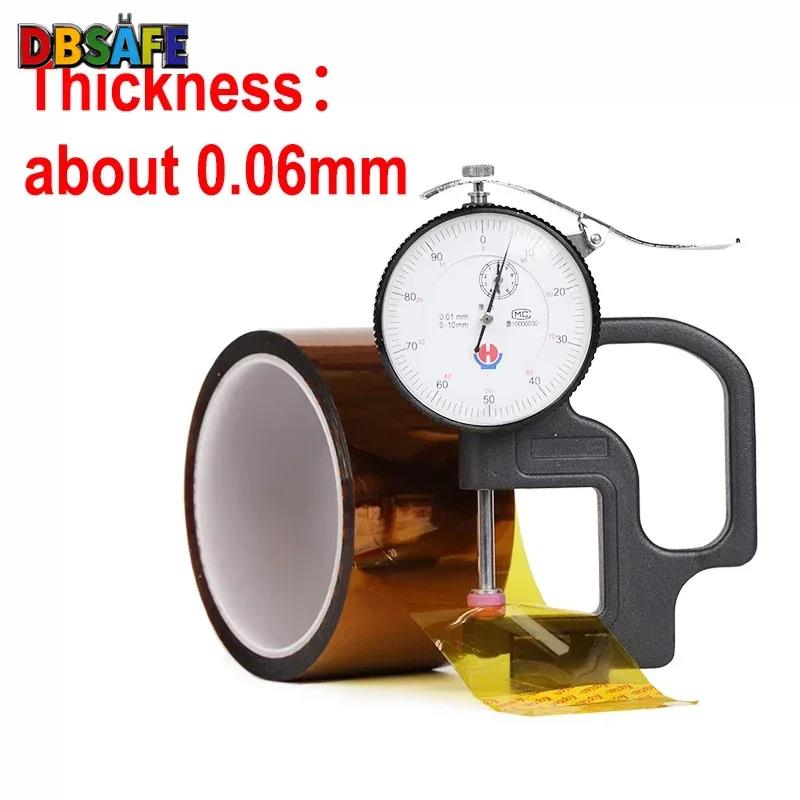 3-100mm High Temperature Heat BGA Tape Gold Thermal Insulation Electronics Board Protection Polyimide Adhesive Insulating TapesPinstriping Tape 3