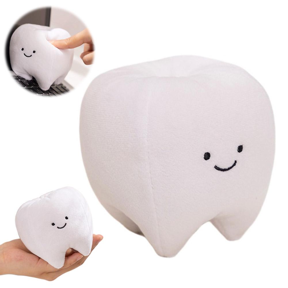 

Animation Tooth Plush Plaything Set | Plush Teeth Cleaning Toothbrush Toothpaste Doll | Kawaii Bathroom Decoration | Kids Birthday Gift