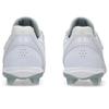 Baseball Metal Spikes NEOCONNECT MG 1123A056 Unisex 110 cm [Asics] (White/White) 26.0 2.5E