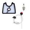 Filtre à Air Tondeuse Alternative Set Technologie de Blocage de la Poussière Durée de Vie Étendue Support pour Hus 125B 125BX 125BVX