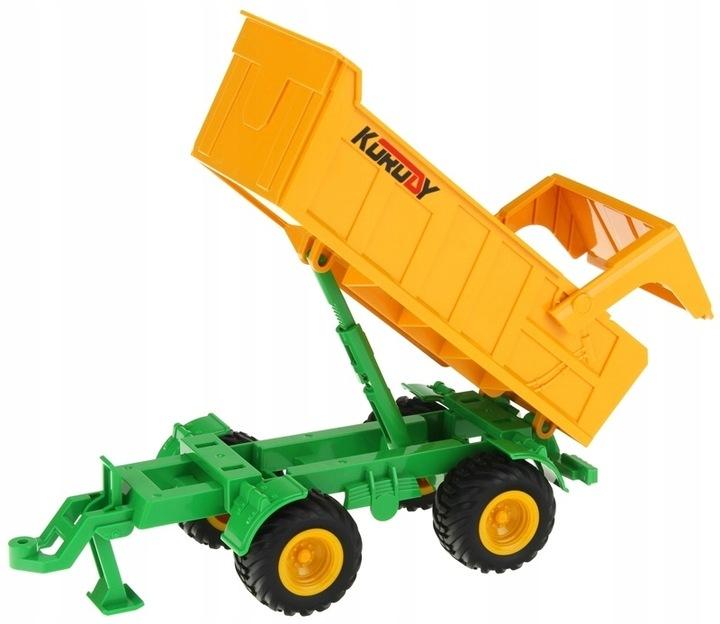 Traktor Pojazd Maszyna Rolniczy Z Przyczepą Zdalnie Sterowany Rc Pilot