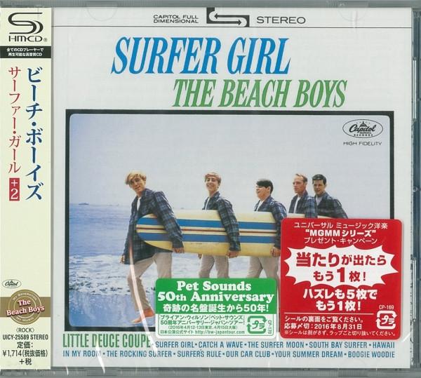 CD BEACH BOYS  Surfer Girl 2 SHMCD UICY25589 CAPITOL 2016 Japan Obi Rock