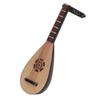 Lute Model Ornaments Simulation Pipa Chinese Guitar Stringed Instrument Decor Miniature Musical