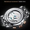 CARNIVAL Orologi Meccanici Automatici Calendario Perpetuo Sportivi Uomo Acciaio Completo Lusso Tourbillon Orologio Luminoso Reloj Hombre