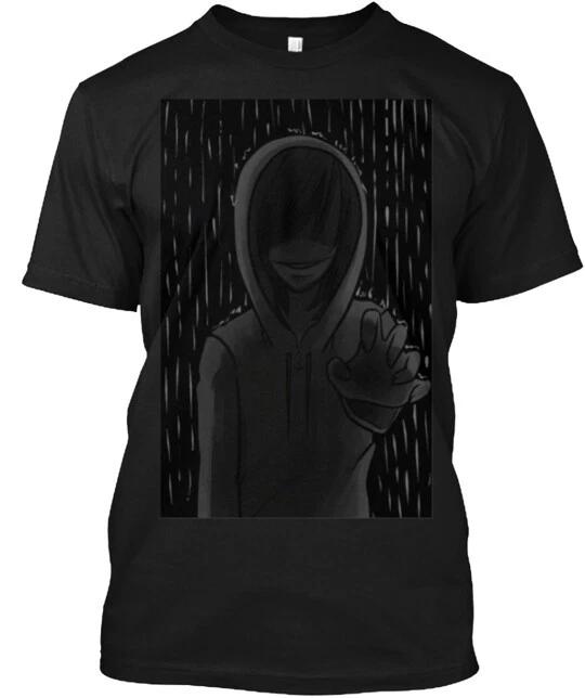 Футболка Jeff the Killer с черным принтом, сделано в США, размеры от S до 5XL XS