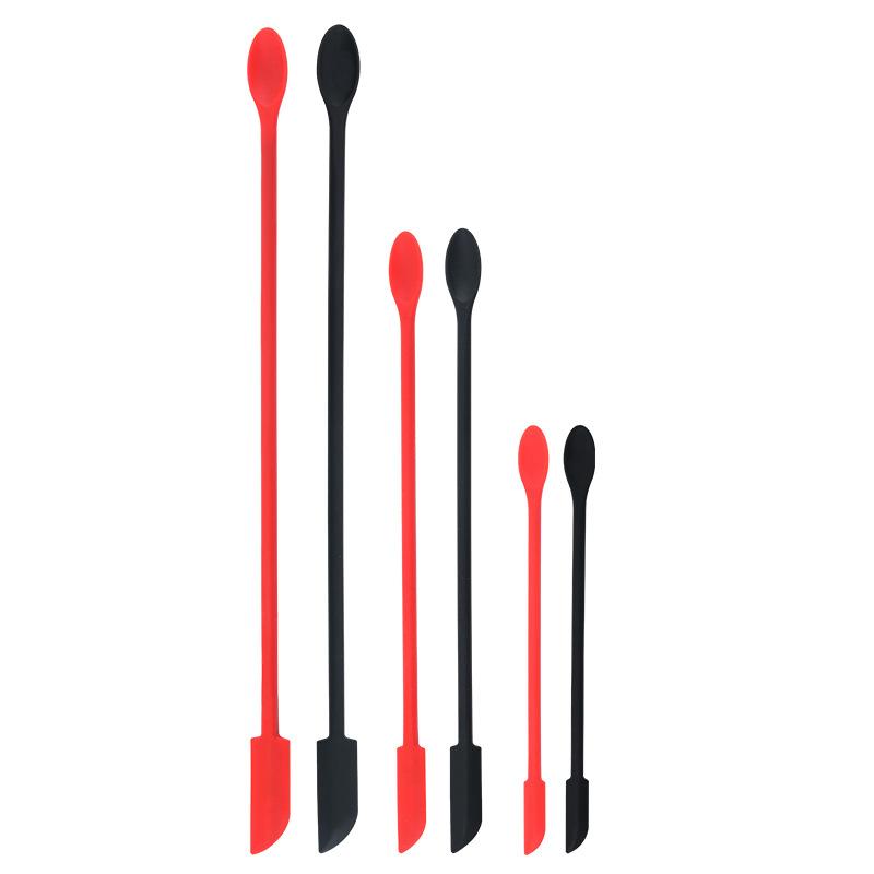 Lengthen Mini Makeup Spatulas Soft Jar Cake Cream Scrapers Kitchen Tools