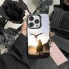 Anti-war U-Four Horsemen Apocalypse Phone Case For IPhone 16 17 15 14 12 13 Pro Max Black Color Shockproof Cover