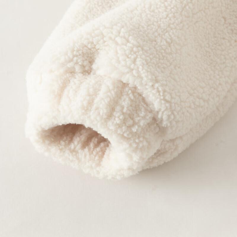 DAVE&BELLA Kids Lamb Fleece Hooded Jacket