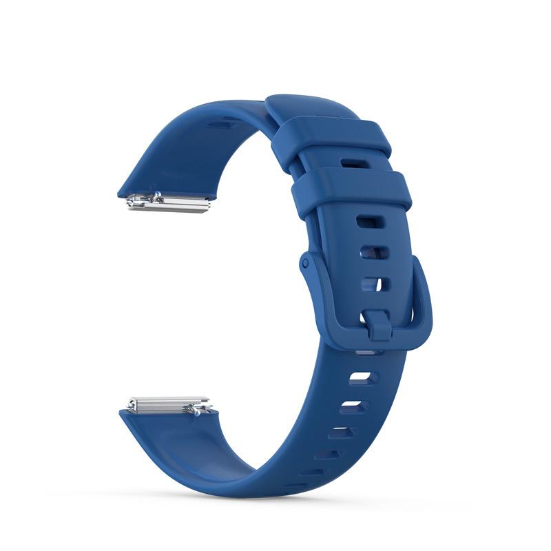 Pulseira de substituição para huawei band 7 silicone macio pulseira acessórios relógio inteligente pulseira para huawei banda 7 correa
