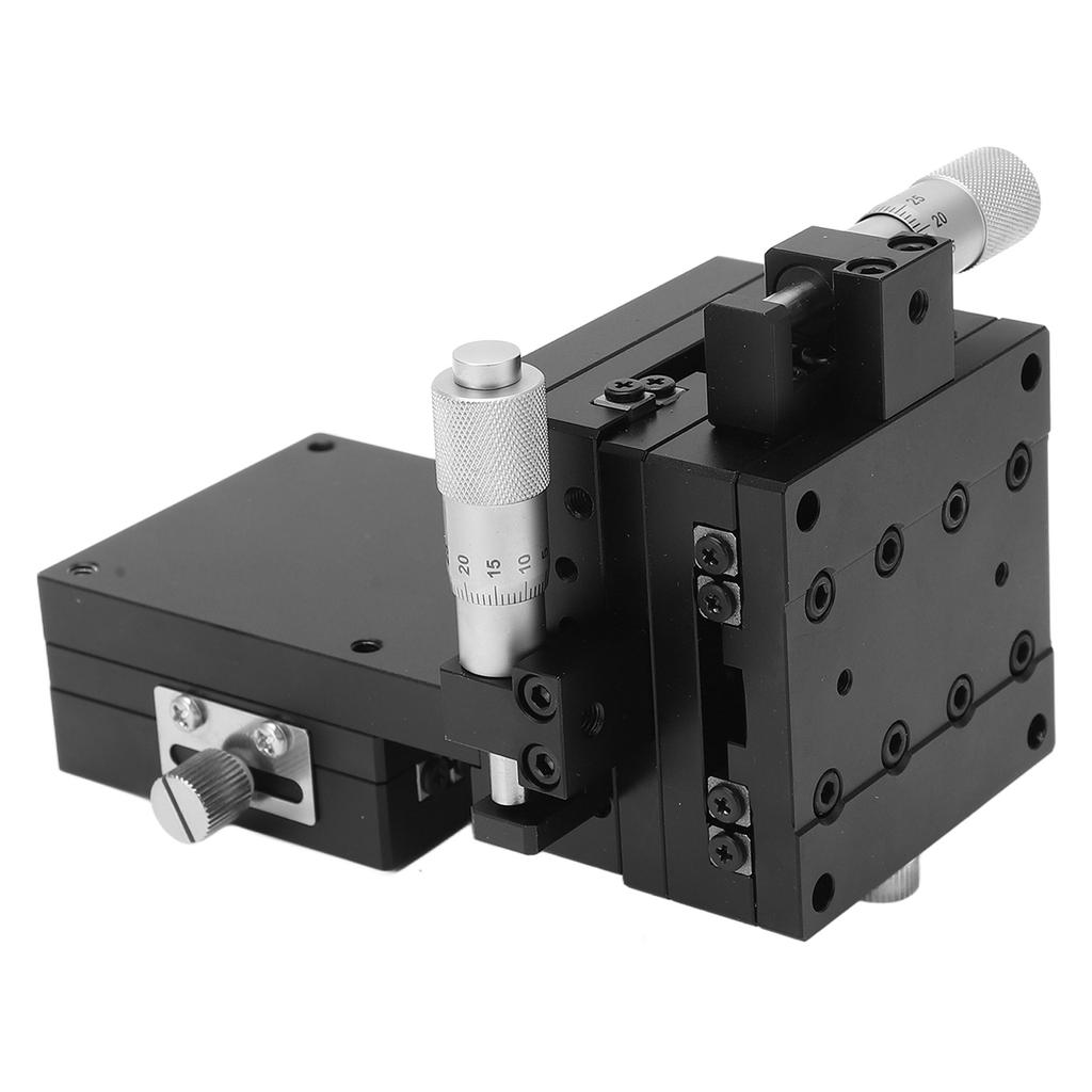 Manual XY Axes Linear Stage Lifting Sliding Table Combined High Accuracy