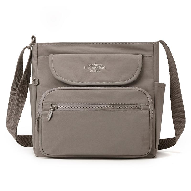 Stylish Crossbody Bag with Front Flap and Multiple Pockets for Everyday Use