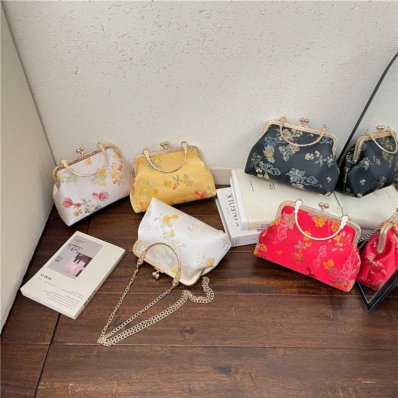 Summer Fashion Youth Sweet Creative Design Floral Shoulder Bags High Quality Versatile Simplicity Handheld Handbags for Women