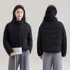 Padded-padded Clothes, Women's Autumn and Winter Ribs, Padded Cotton, Light and Small Padded Jackets, Solid-color Jackets