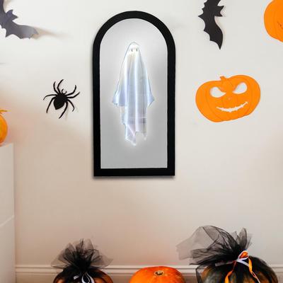 Halloween Erscheinungsspiegel für den Innenbereich mit USB-Stromquelle