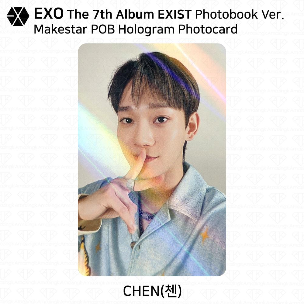 EXO The 7th Album EXIST POB Photocard Apple Music Soundwave Makestar Ktown4u