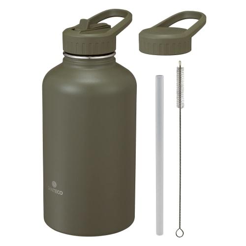

CB JAPAN (CB JAPAN) SOLUND Active Bottle, 1.9L, Khaki, Sports Bottle, Direct Drinking, Straw, 2-Way Type, Vacuum Insulated, Dual-Layer Construction, s