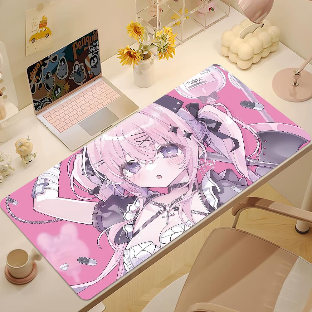 Cute Minestyle Girls Mouse Pad Large Nonslip Lockedge Desktop Computer Desk Mat Keyboard Writing Mousepad Office Gamer Student