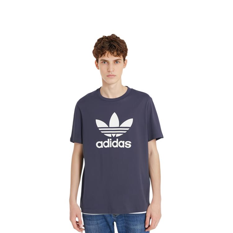 adidas Originals T Shirt Men's Contour Marine Blue HE9512