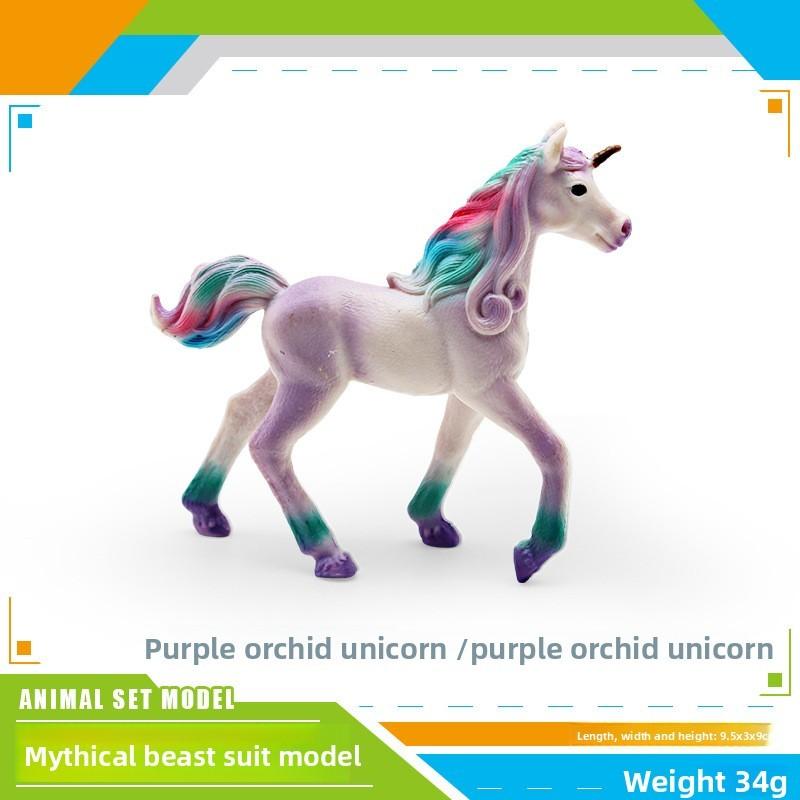 Unicorn Figurine Collectible Pvc Model For Kids Fantasy Animal Decor Play Toy