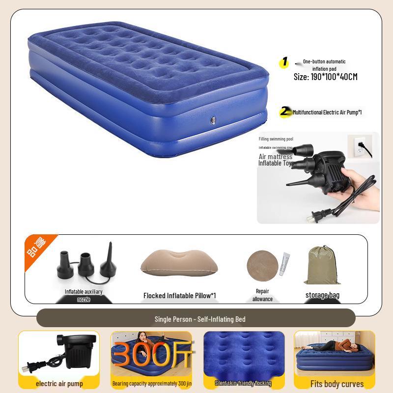 Automatic Inflatable Camping Mattress for Outdoor Travel and Tent Use