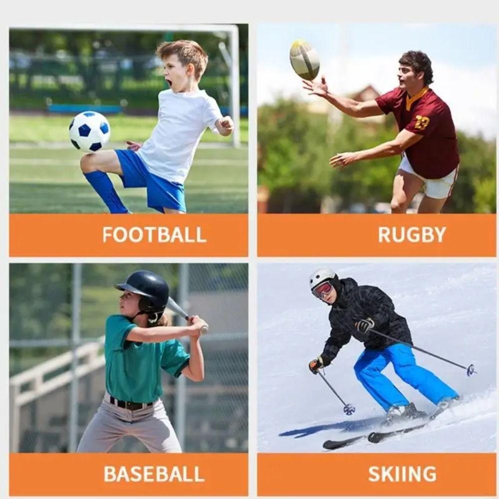 Adjustable Goalkeeper Helmet Breathable Ski Head Protector Football Protect Helmet  Football