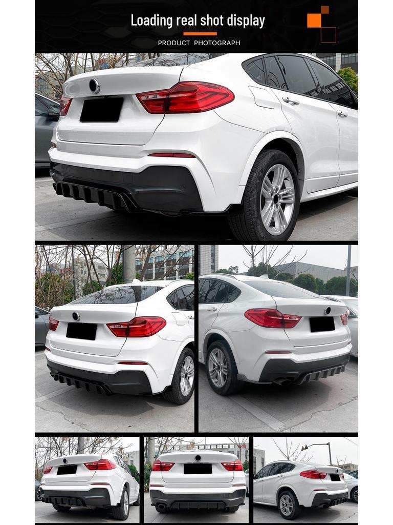 BMW X4 F26 Sport Hecklippe Spoiler Eckensatz (Modelle 2014-2018)