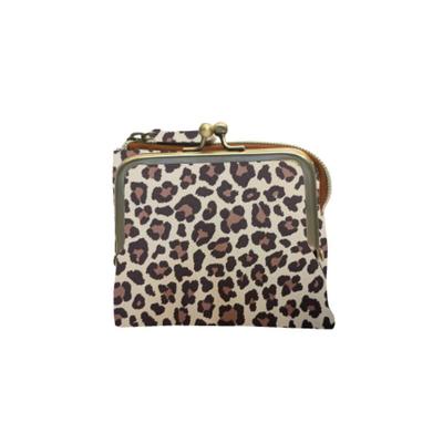 Animal Print Synthetic Leather Clasp Wallet 11-1998A-A
