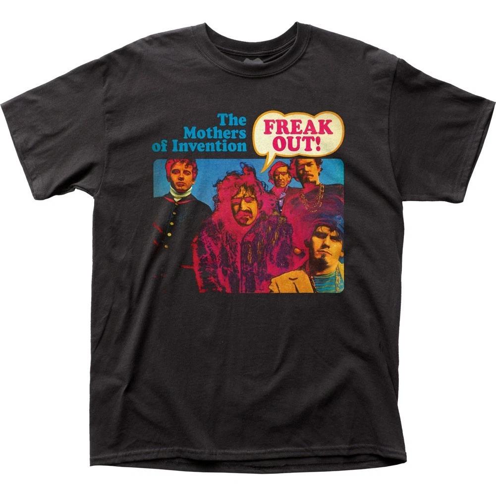 

Frank Zappa Freak Out Mens T T-Shirt Music Classic Concert Rock Band Tee New Black 3XL