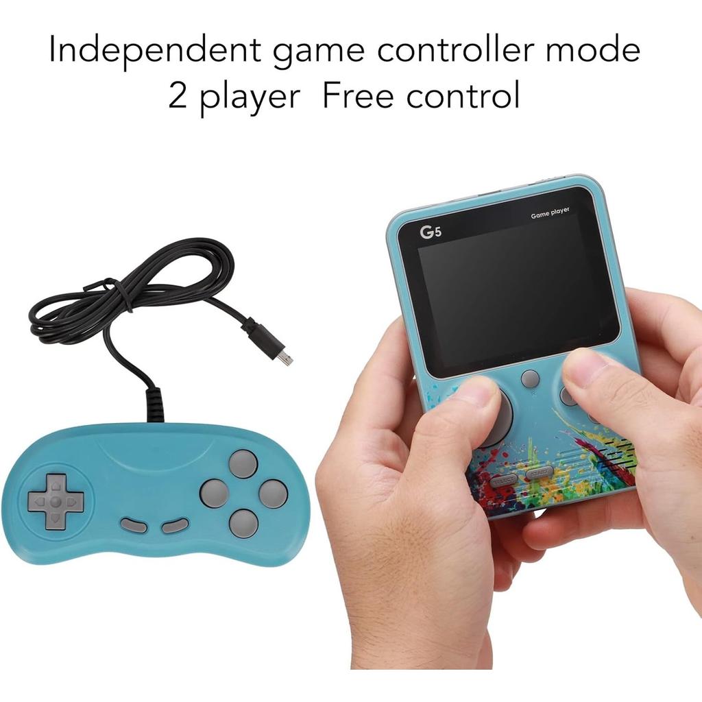 Console De Jeu Portable Mini G5 500 En 1 - Écran HD 3 Pouces Rechargeable Pour Enfants Et Adultes