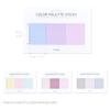 Monolike Color Palette Sticky Grid 300 B Set 4p 30 Sheets Per Adhesive Memo - Design,