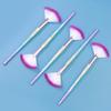 1pcs-9pcs Powder Brushes Fan-shaped Makeup Brushes Highlighting Ultra-soft Skin-friendly Portable Beauty Tools