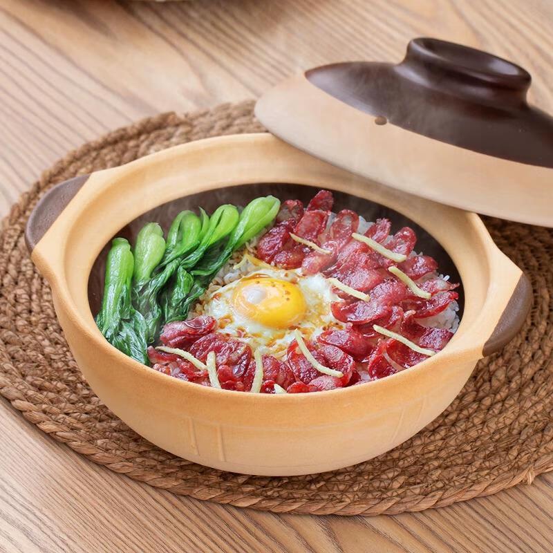 Lichuan Huaxing 4.5L Ceramic Clay Pot with Lid