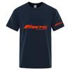 2026 Fantic Motor Printing Unisexs New Brand Solid Color Round Neck Casual Short Sleeve Tshirt Summer Breathable Tops