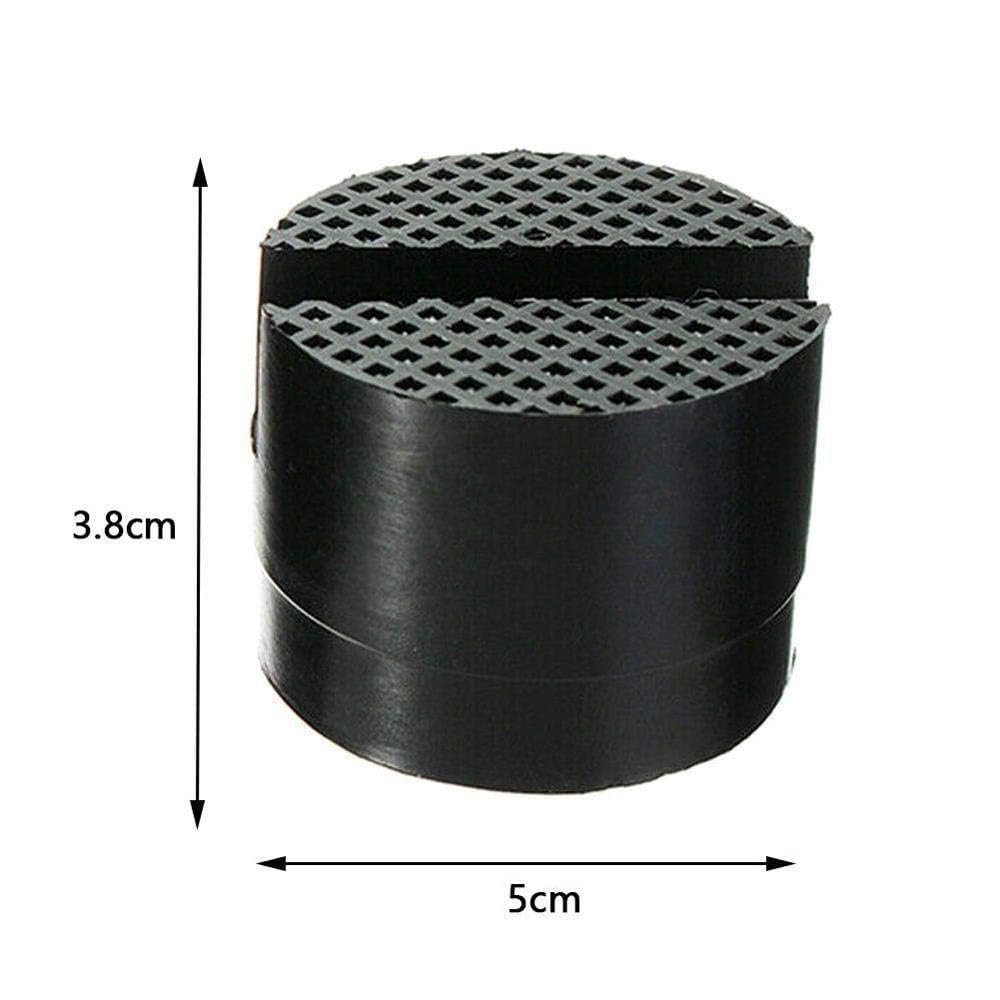 Set om 2, Domkraftsstödpuck, Spårtyp, 1,5 x 2,0 tum (3.8 x