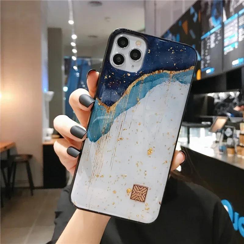 Cute Cartoon Silicone Case For iPhone 16 15 14 13 12 11 Pro Max Plus Flower Shiba Inu Dog Sloth Leopard Glitter Shockproof Cover