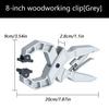 8inch Woodworking Clamp Carpentry Clip Quick Ratchets Carpenter Tool Wood Fixing Tools Enduring Heavy Duty Jaw Opening Clamps