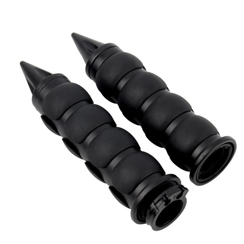 Motorcycle Grips Motorbike Handlebar Handle Grip For Harley Cruiser Chopper  Cafe Racer Universal 25mm 1" Enduro