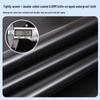 Black PVC Waterproof Anti-Aging Sunshade Tarpaulin - Outdoor Heat Insulation, Rainproof, Sunscreen Oilcloth.