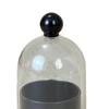 Dispensador de Palitos de Dente com Tampa de Domo Transparente, Recipiente Moderno para Armazenamento de Palitos de Dente, Caixa Porta-Palitos de Dente para Mesa de Jantar da Cozinha