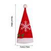 4Pcs Christmas Hat Cutter and Fork Set Hat Storage Tool Christmas Ornament Decorations for Home Xmas Home