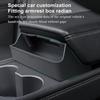 For Tesla 2023 Model 3 Model Y Central Control Armrest Glasses Pocket Accessories 2023 Glasses Case Silicon Storage Casket