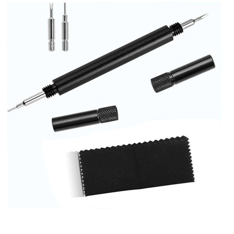 Metal Watch Repair Kit: Opener, Band Adjuster, Screwdrivers, Pin Remover