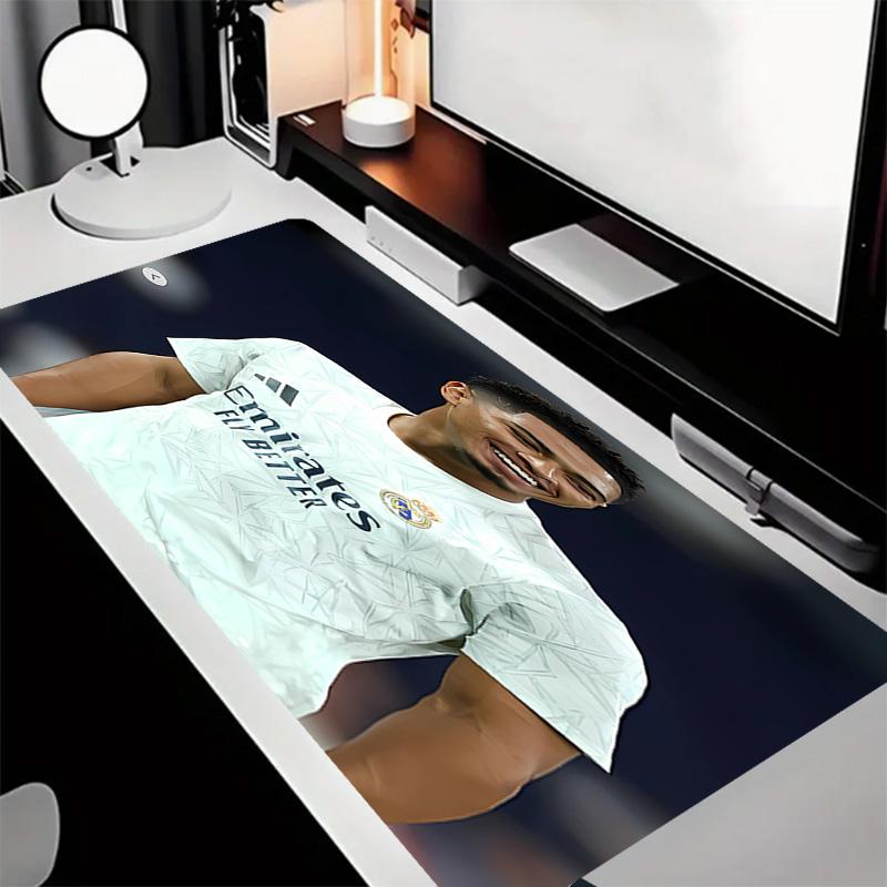 Jude Bellingham Theme Premium Non-slip Mouse Pad with Stitched Edges,Durable Rubber Material,for Desktop & Gaming Great Gifts