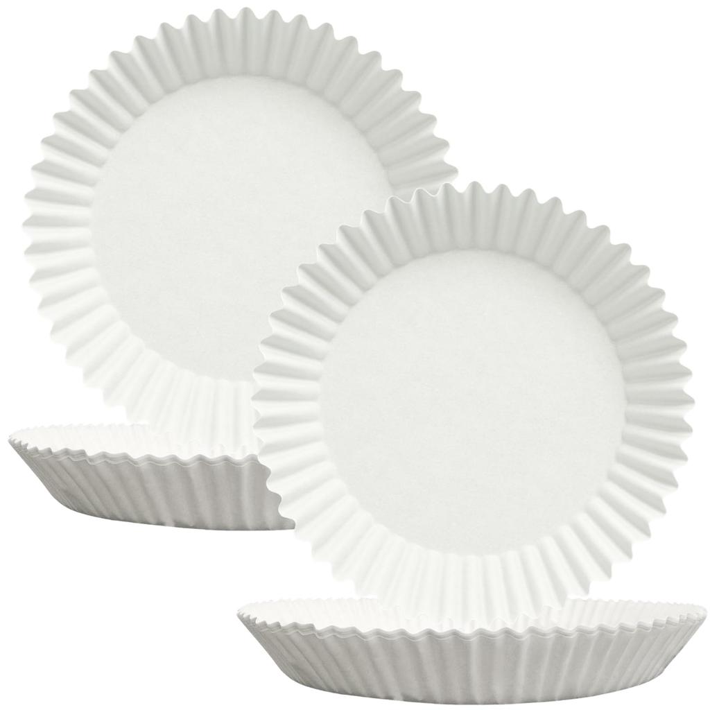 Pfanne 100 Blatt für 26cm hergestellt in Silikon tief ohne Öl Ofen Leicht zu reinigende Einlagen, Pfannen, Japan, beschichtet, Design, Antihaft, benötigt, Einweg,